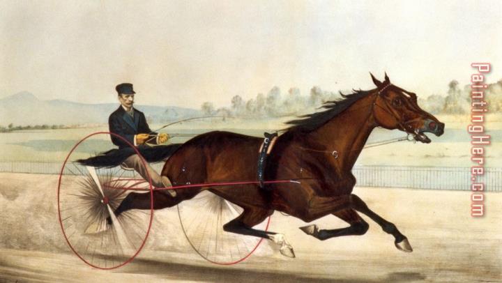 Currier and Ives The King Of The Turf